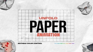 Unfold Paper Animation Pack