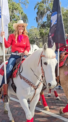 Today was extra special as Valentine’s Day ❤️ made the Silver Spurs Rodeo Parade even more meaningful — and our community showed up in red to celebrate their love for rodeo tradition. The streets of Downtown St. Cloud were lined with families as the Miss Silver Spurs Court, rodeo queens from across the country, the Silver Spurs Big Boss, grand marshals, and community leaders made their way through town in true Osceola County fashion. For generations, this parade has brought families together, an