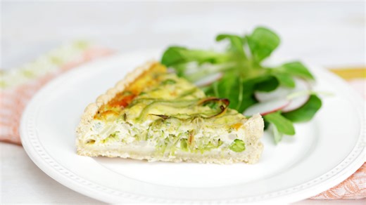 Spring Vegetable Quiche
