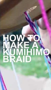 How To Make a Kumihimo Braid | Wild Learning with Children
