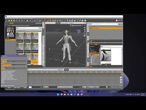 How to Export a Daz Figure With Animations to Blender 3.2 | Daz Bridges Tutorial