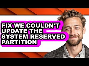 How to Fix We Couldn't Update the System Reserved Partition (only Way)