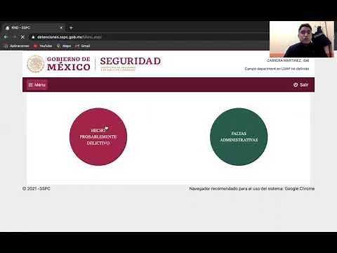 REGISTRO NACIONAL DE LAS DETENCIONES.