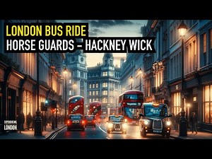 London Bus: London Bus Ride on London Bus Routes 26 | London Bus tour, London bus ride 2024, 4K