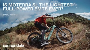 Soft Loam. Sweet Lines. Shred Longer. Moterra SL is the first 150mm trail bike to pack 85Nm of torque, 600W of sustained output, and 601Wh of power into a machine weighing as little as 19.5kg /43lbs. What does SL mean to you? Explore the bike ➡️ https://cdale.co/moterrasl | Cannondale