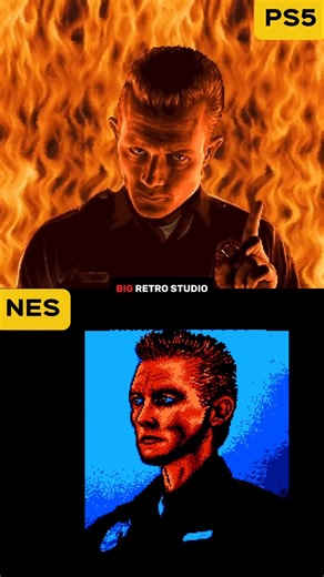 Terminator 2D: No Fate - PS5 vs NES