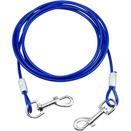 Leash for dogs under 80 kg, one to two double-ended dog leashes, pet leash, small, medium or large dogs（Blue，3M） - Walmart.ca
