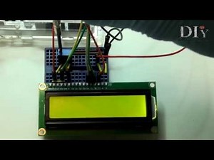 Réglage du contraste d'un écran LCD