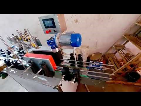 Automatic Round Bottle Sticker Labeling Machine | Available on IndiaMART