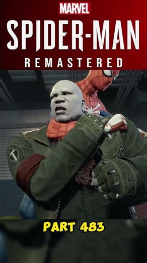 Marvel's Spider Man Remastered 483 #spiderman #shorts