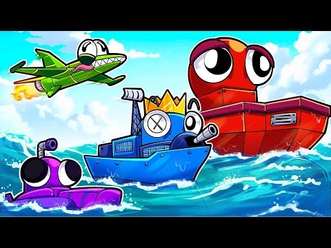 RAINBOW SHIPS TAKE OVER ROBLOX! (Navy Tycoon)
