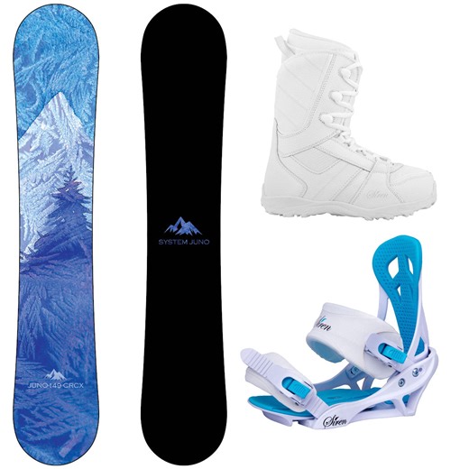 Wiredsport System Juno Snowboard, LUX Boots, Mystic Bindings - Women's Complete Snowboard Package 2026 - Shop