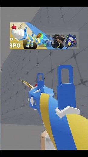 How to get GUNS in the Roblox Rivals lobby.. #roblox #rivals #robloxrivals