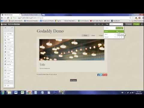 How to Make a Website: GoDaddy Website Builder Overview/Tutorial