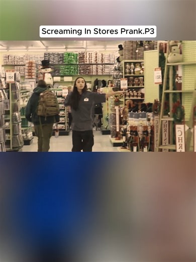 Screaming In Stores Prank
