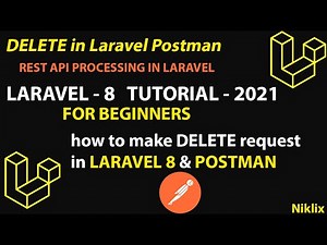 Postman Delete Request Laravel | #postman #laravel