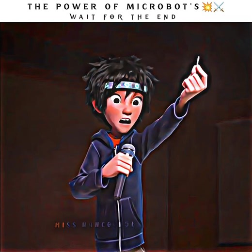 hiro's crazy introduction of microbots.☠️[] big hero 6 edit [] #shortvideo #viral