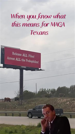 Billboard spotted in Jarrell, Texas 😏 | Billboard