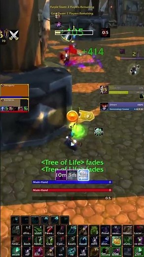 Druid/Warrior vs Rogue/Warlock | TBC Classic 2v2 Arena | 2075 Rating