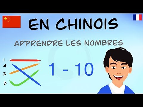 Chiffres en chinois / voix homme / Numéros : Comment compter de 1-10 en chinois? - débutant