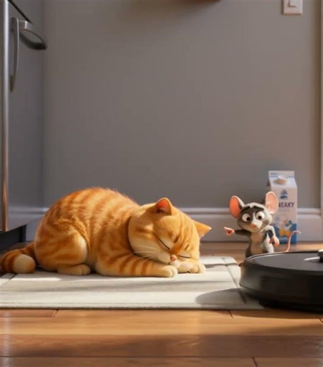 Mochi & Sneaky: He Tried to Control the Robot… It Went CRAZY 😱😂 #shorts