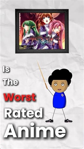 The WORST Anime Of ALL Time #anime #shorts