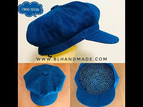 How to sew a baret hat by www.BLHandmade.com