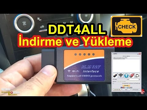 Araç Gizli Özellik açma DDT4ALL - Ücretsiz İndirme ve Yükleme nasıl yapılır? (ELM 327 destekli)