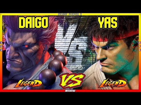 SF6 Daigo (Akuma) VS Yas (Ryu) + Jojo Taro (Akuma)💥Messatsu💥