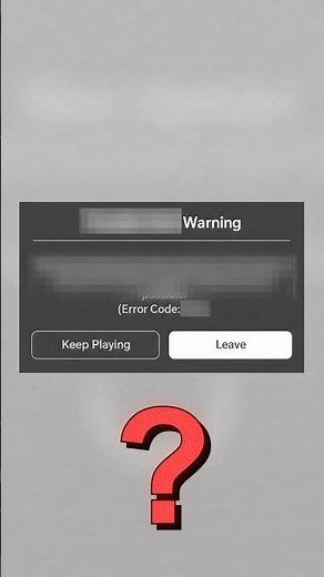😱 Scariest Roblox Error Code