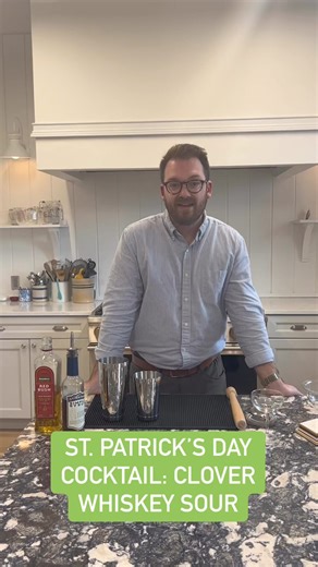 15K views · 15 reactions | The perfect St. Paddy’s Day cocktail, a twist on the classic whiskey sour!☘️ | Country Living Magazine | Facebook