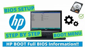HP Laptop Boot Menu And BIOS Option HP Notebook