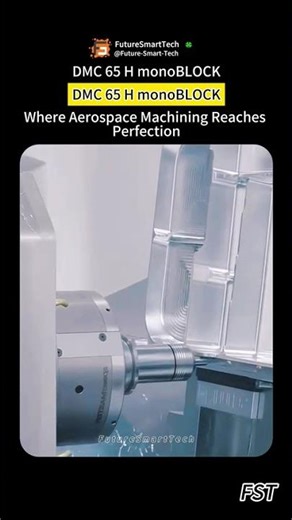 DMC 65 H monoBLOCK, Where Aerospace Machining Reaches Perfection