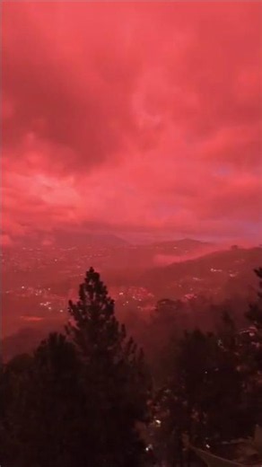 Dispersión de Rayleigh tiñó Caracas de rojo #ciencia #naturaleza