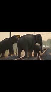 Elephant attack to train | Train Attack
