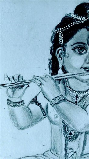 Krishna Ji Sketch 🙏🙏🙏❤️