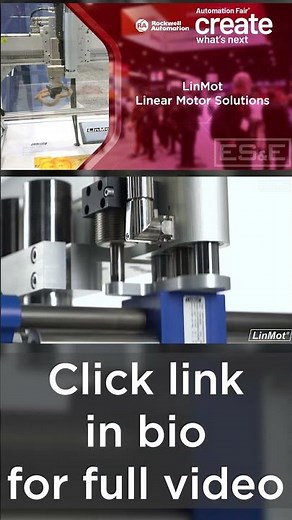 LinMot Linear Motor #automation #information #education #learning #tools #motor #tech #electrical