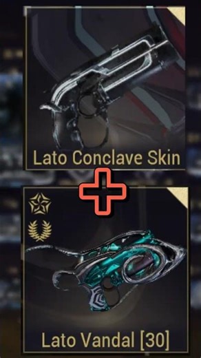 Lato vandal + concalve skin + incarnon = WTF DE #warframe