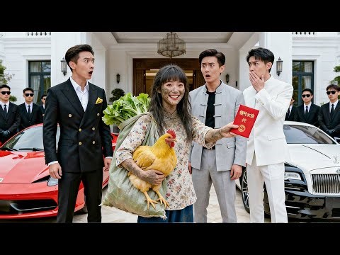 Trois PDG forcent une villageoise pauvre à épouser, ignorant qu’elle feint la folie et est patronne.