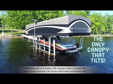 The Floe MAXIS™ Boat Lift Canopy