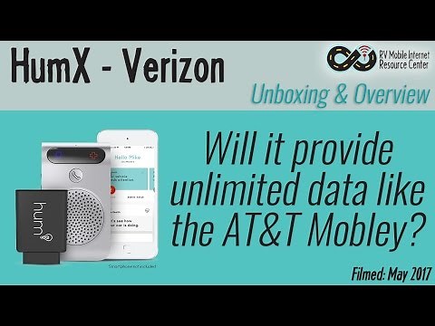 Verizon HumX - Will it Provide Unlimited Data like the AT&T Mobley?