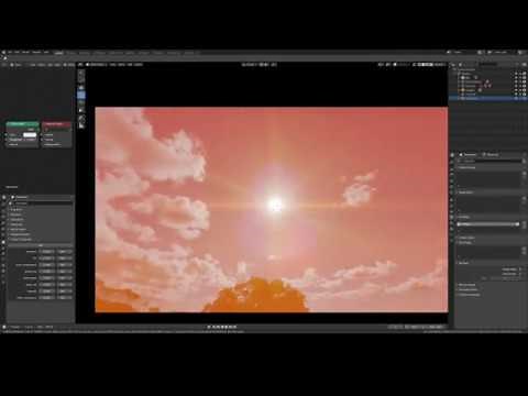 Blender Eevee - Lens Flare