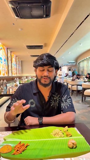 Who said AMB Mall is only for movies and shopping? 👀 This place serves Aritaaku Bhojanam that feels like home! 💯🫶🏻 📍Ala Dakshinapuramlo, 5th Floor, Sarath City Capital Mall, Gachibowli - Miyapur Rd, Kondapur, Whitefields, Kondapur, Hyderabad, Telangana 500084 This place is the OG spot in Hyderabad for comforting South Indian Aritaaku Bhojanam. Loved by many for its homely flavors and authentic taste, it’s now open in AMB Mall, bringing the same comforting meals to a premium space. MUST TRIE