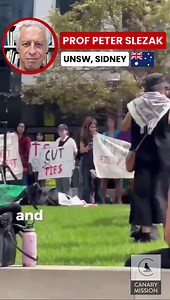 Professor Peter Slezak at the University of Technology Sydney: 'Jews should feel uncomfortable, and it’s our duty to make them feel uncomfortable.' | M.A. Rothman