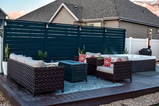 How to Build a Privacy Fence on a Budget - CityGirl Meets FarmBoy