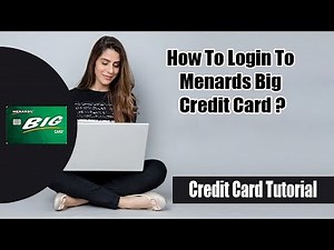 Menards Credit Card Login | Menards Big Credit Card Login for Online Payment | Menards Big Card