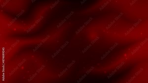 A dark red background with subtle waves and faint white speckles