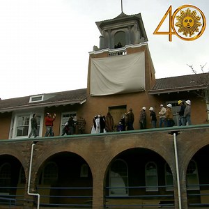Founded in 1876, Harvey Houses became renowned for the Harvey Girls, the waitresses who were said to have "tamed the American West." Michelle Miller looks at the history of the Harvey Girls, whose impact was felt "On the Atchison, Topeka and the Santa Fe." https://cbsn.ws/2Np0e1T | CBS Sunday Morning