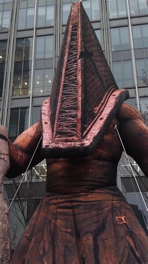Pyramid Head is BIG in China! Watch him on the big screen now in RETURN TO SILENT HILL – in theaters now. Get tickets. Link in bio.