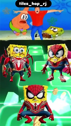 SpongeBob SquarePants Dance Challenge with Patrick